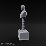Blank-Faced Tailor's Mannequin Miniature for Dungeons and Dragons, Pathfinder or other TTRPGs