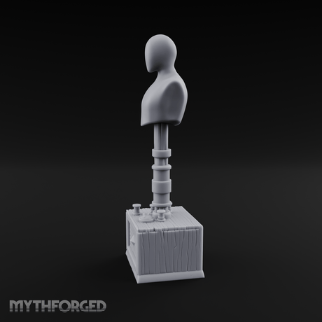 Blank-Faced Tailor's Mannequin Miniature for Dungeons and Dragons, Pathfinder or other TTRPGs