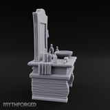 Mirror-Topped Vanity Dresser Miniature for Dungeons and Dragons, Pathfinder or other TTRPGs