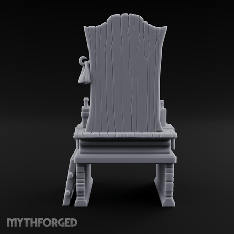 Mirror-Topped Vanity Dresser Miniature for Dungeons and Dragons, Pathfinder or other TTRPGs