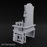 Mirror-Topped Vanity Dresser Miniature for Dungeons and Dragons, Pathfinder or other TTRPGs