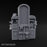 Mirror-Fronted Vanity Dresser Miniature for Dungeons and Dragons, Pathfinder or other TTRPGs