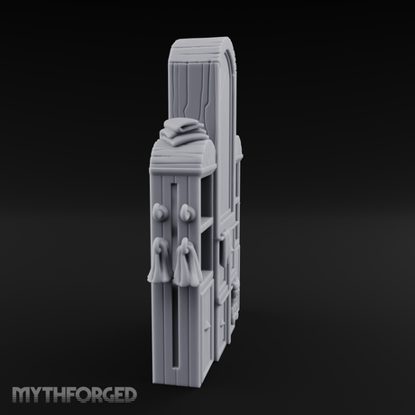 Mirror-Fronted Vanity Dresser Miniature for Dungeons and Dragons, Pathfinder or other TTRPGs