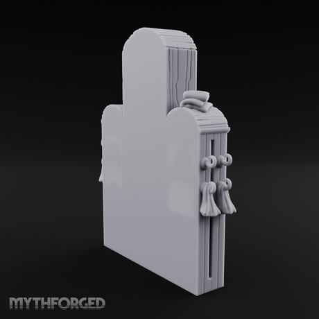 Mirror-Fronted Vanity Dresser Miniature for Dungeons and Dragons, Pathfinder or other TTRPGs