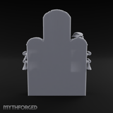 Mirror-Fronted Vanity Dresser Miniature for Dungeons and Dragons, Pathfinder or other TTRPGs