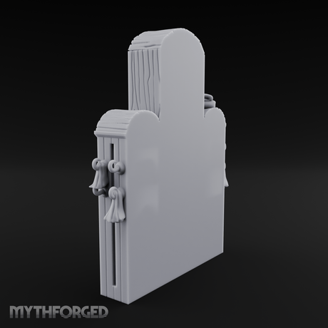 Mirror-Fronted Vanity Dresser Miniature for Dungeons and Dragons, Pathfinder or other TTRPGs