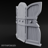 Arched-Panel Dressing Screen Miniature for Dungeons and Dragons, Pathfinder or other TTRPGs