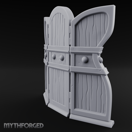 Arched-Panel Dressing Screen Miniature for Dungeons and Dragons, Pathfinder or other TTRPGs