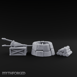 Bellowing Bellows Set Miniature for Dungeons and Dragons, Pathfinder or other TTRPGs
