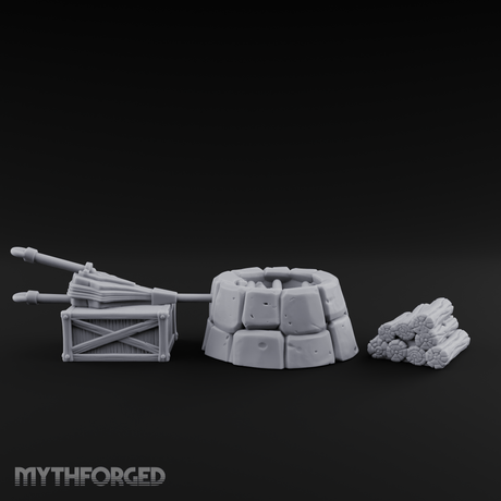 Bellowing Bellows Set Miniature for Dungeons and Dragons, Pathfinder or other TTRPGs