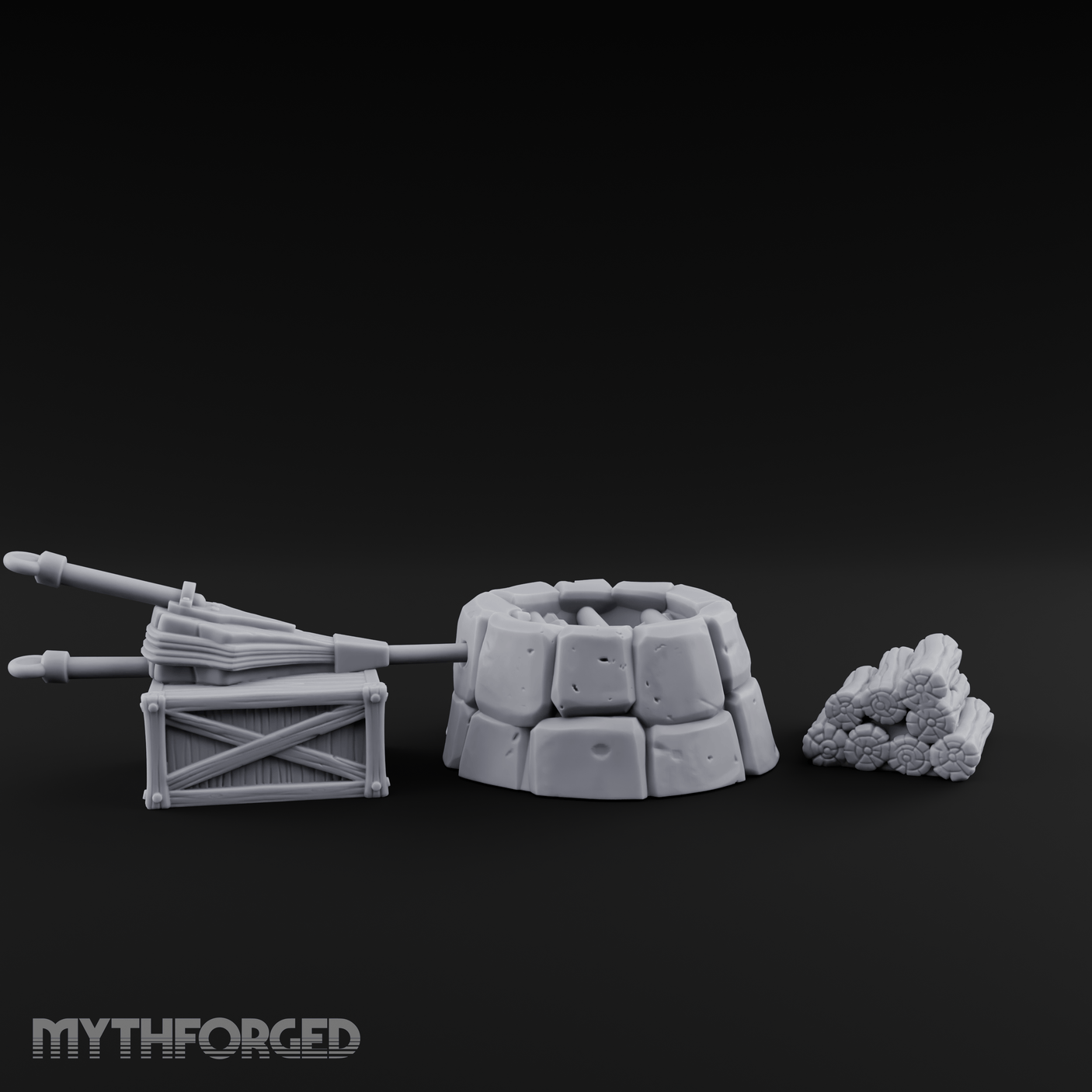 Bellowing Bellows Set Miniature for Dungeons and Dragons, Pathfinder or other TTRPGs