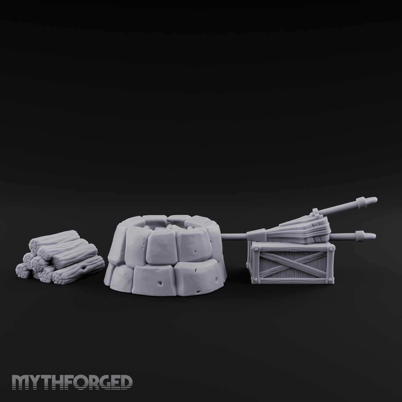 Bellowing Bellows Set Miniature for Dungeons and Dragons, Pathfinder or other TTRPGs