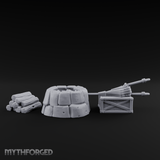 Bellowing Bellows Set Miniature for Dungeons and Dragons, Pathfinder or other TTRPGs