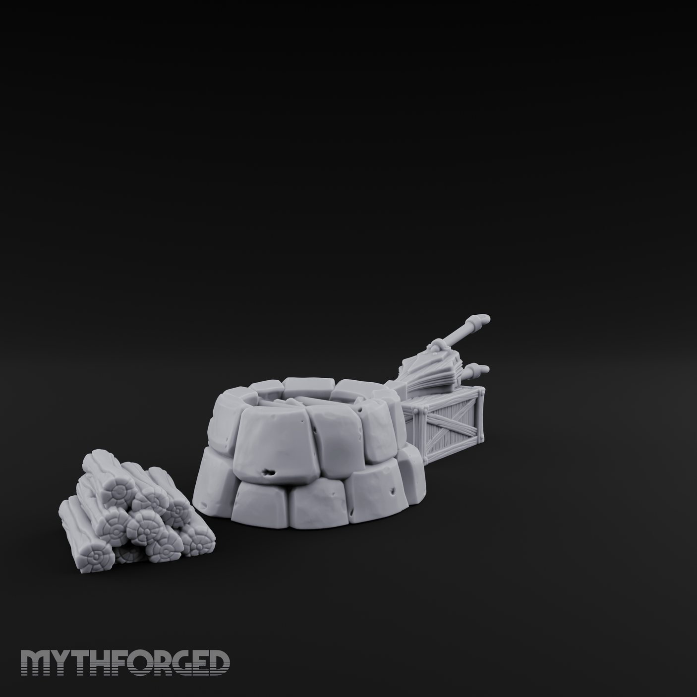 Bellowing Bellows Set Miniature for Dungeons and Dragons, Pathfinder or other TTRPGs