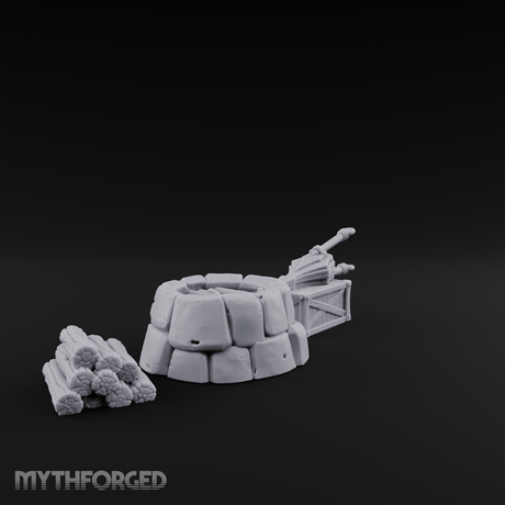Bellowing Bellows Set Miniature for Dungeons and Dragons, Pathfinder or other TTRPGs