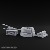Bellowing Bellows Set Miniature for Dungeons and Dragons, Pathfinder or other TTRPGs