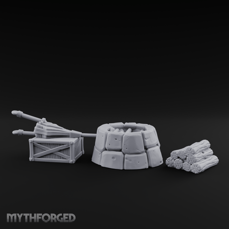 Bellowing Bellows Set Miniature for Dungeons and Dragons, Pathfinder or other TTRPGs