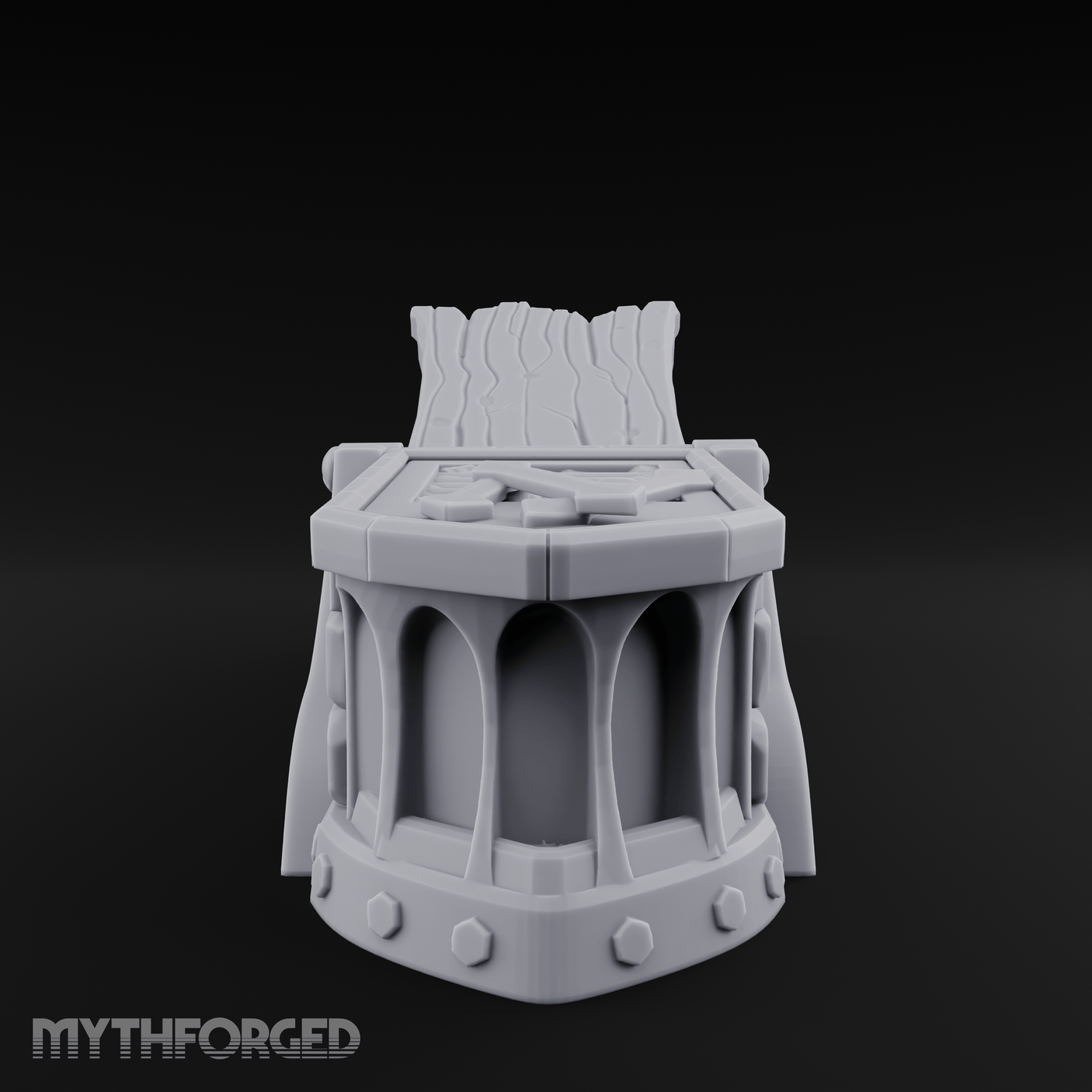 Bellowing Forge Bellows Miniature for Dungeons and Dragons, Pathfinder or other TTRPGs