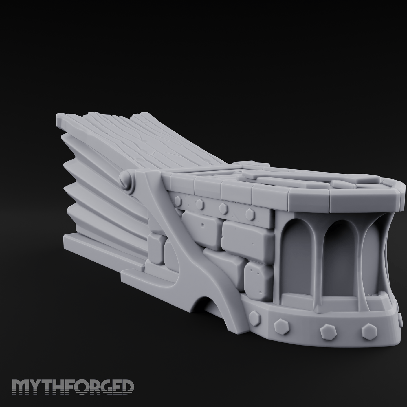 Bellowing Forge Bellows Miniature for Dungeons and Dragons, Pathfinder or other TTRPGs