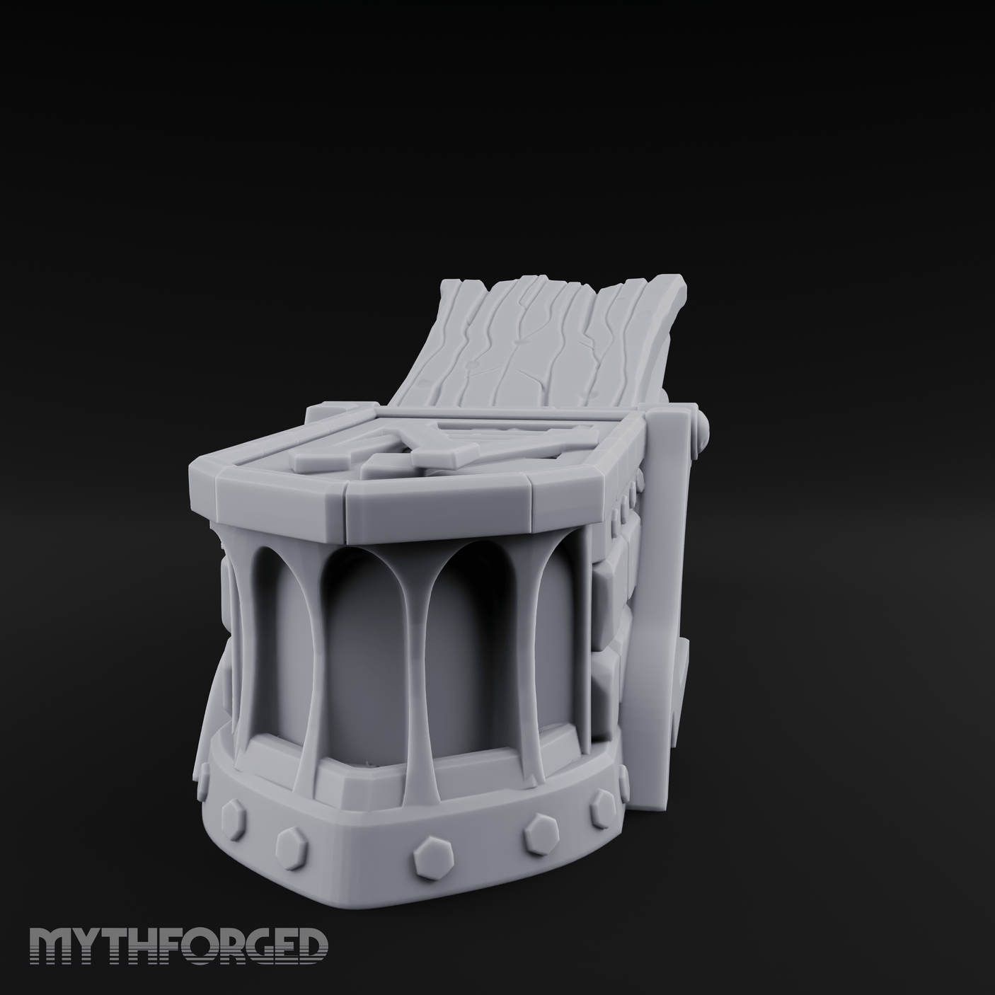 Bellowing Forge Bellows Miniature for Dungeons and Dragons, Pathfinder or other TTRPGs