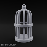 Small Pet Cage Miniature for Dungeons and Dragons, Pathfinder or other TTRPGs