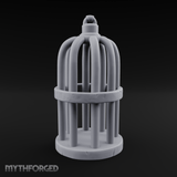 Small Pet Cage Miniature for Dungeons and Dragons, Pathfinder or other TTRPGs