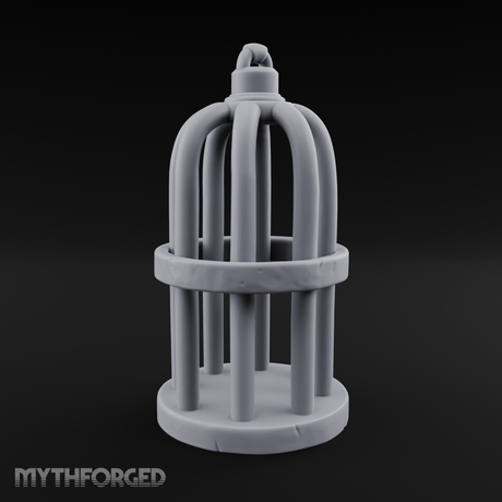 Small Pet Cage Miniature for Dungeons and Dragons, Pathfinder or other TTRPGs