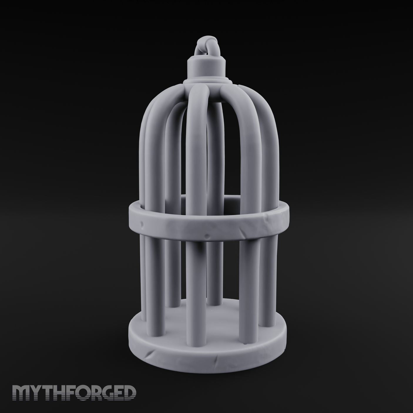 Small Pet Cage Miniature for Dungeons and Dragons, Pathfinder or other TTRPGs