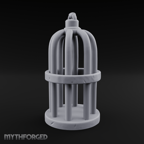 Small Pet Cage Miniature for Dungeons and Dragons, Pathfinder or other TTRPGs