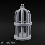 Small Pet Cage Miniature for Dungeons and Dragons, Pathfinder or other TTRPGs