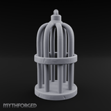 Small Pet Cage Miniature for Dungeons and Dragons, Pathfinder or other TTRPGs