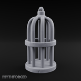 Small Pet Cage Miniature for Dungeons and Dragons, Pathfinder or other TTRPGs