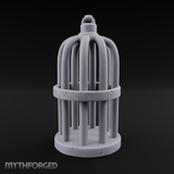 Small Pet Cage Miniature for Dungeons and Dragons, Pathfinder or other TTRPGs