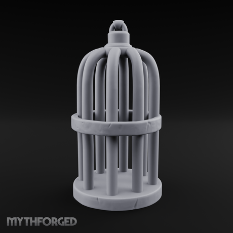 Small Pet Cage Miniature for Dungeons and Dragons, Pathfinder or other TTRPGs