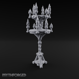 Tiered Candlestick Ceremonial Candelabra Miniature for Dungeons and Dragons, Pathfinder or other TTRPGs