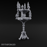 Tiered Candlestick Ceremonial Candelabra Miniature for Dungeons and Dragons, Pathfinder or other TTRPGs