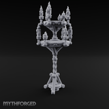 Tiered Candlestick Ceremonial Candelabra Miniature for Dungeons and Dragons, Pathfinder or other TTRPGs