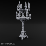 Tiered Candlestick Ceremonial Candelabra Miniature for Dungeons and Dragons, Pathfinder or other TTRPGs