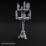 Tiered Candlestick Ceremonial Candelabra Miniature for Dungeons and Dragons, Pathfinder or other TTRPGs
