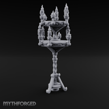 Tiered Candlestick Ceremonial Candelabra Miniature for Dungeons and Dragons, Pathfinder or other TTRPGs