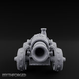 Barrel Gaping Siege Cannon Miniature for Dungeons and Dragons, Pathfinder or other TTRPGs