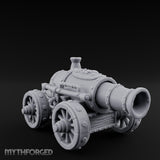 Barrel Gaping Siege Cannon Miniature for Dungeons and Dragons, Pathfinder or other TTRPGs
