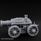 Barrel Gaping Siege Cannon Miniature for Dungeons and Dragons, Pathfinder or other TTRPGs