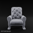 Terrain Chair A Miniature for Dungeons and Dragons, Pathfinder or other TTRPGs