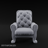 Terrain Chair A Miniature for Dungeons and Dragons, Pathfinder or other TTRPGs