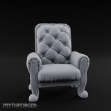 Terrain Chair A Miniature for Dungeons and Dragons, Pathfinder or other TTRPGs