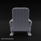 Terrain Chair A Miniature for Dungeons and Dragons, Pathfinder or other TTRPGs