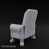 Terrain Chair A Miniature for Dungeons and Dragons, Pathfinder or other TTRPGs