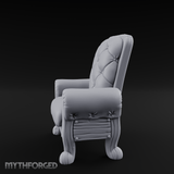 Terrain Chair A Miniature for Dungeons and Dragons, Pathfinder or other TTRPGs