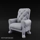 Terrain Chair A Miniature for Dungeons and Dragons, Pathfinder or other TTRPGs